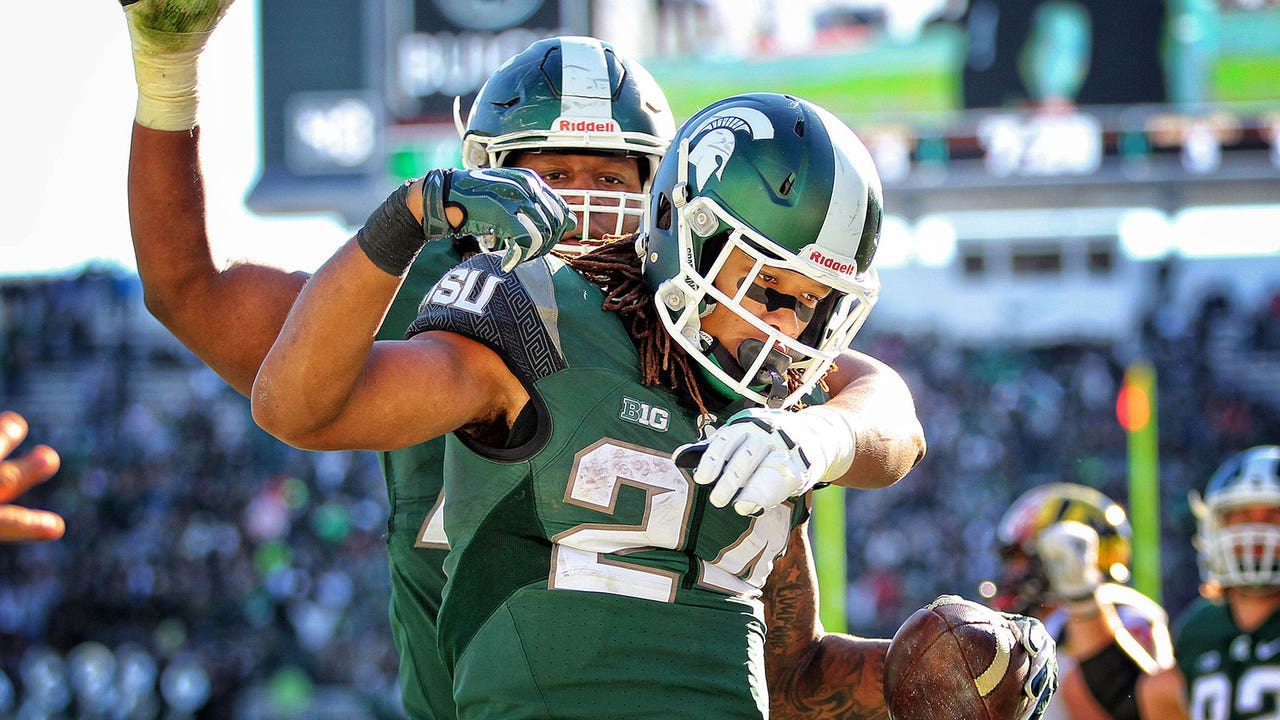 Spartans beat Maryland 24-7; Cook watches second half